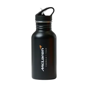 McLaren team water bottle 450ml, steel