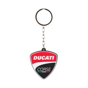 Ducati badge keyring red