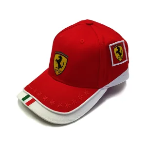 Ferrari Italian cap, red, Kids