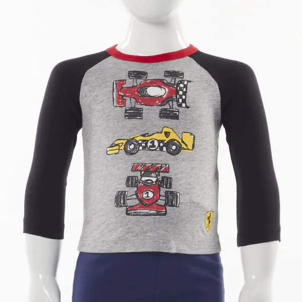 Ferrari infant boy bicolor tee shirt, Kids