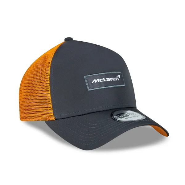 McLaren patch front trucker cap, grey, Adult - Image 2