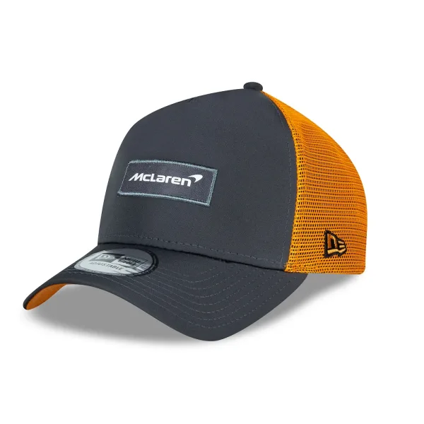 McLaren patch front trucker cap, grey, Adult - Image 3