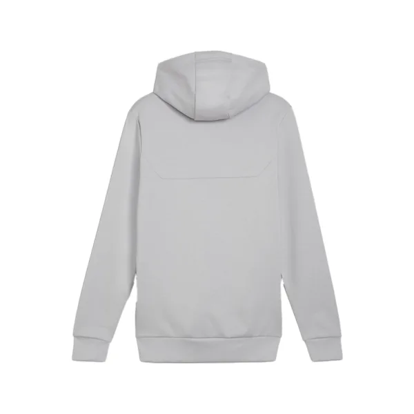 Mercedes hooded sweat jacket, silver, Mens - Image 2