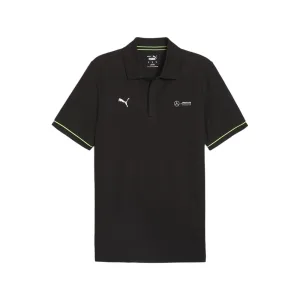 Mercedes smart polo shirt, black, Mens