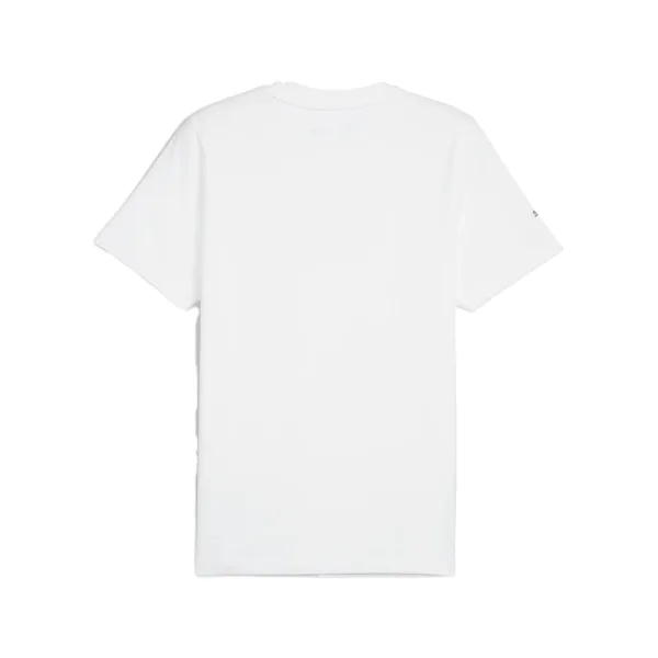 Bmw M statement logo tee, white, Mens - Image 2