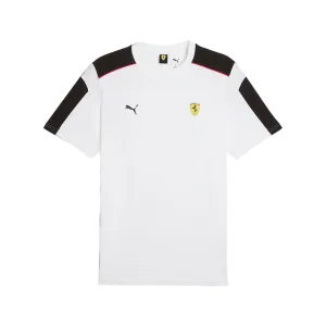 Ferrari race mt7 tee shirt, white, Mens