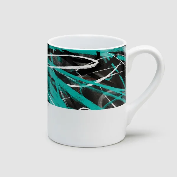Mercedes graffiti mug - Image 2