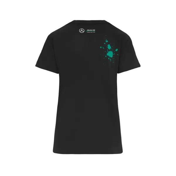 Mercedes russell #63 tee shirt, black, Ladies - Image 2