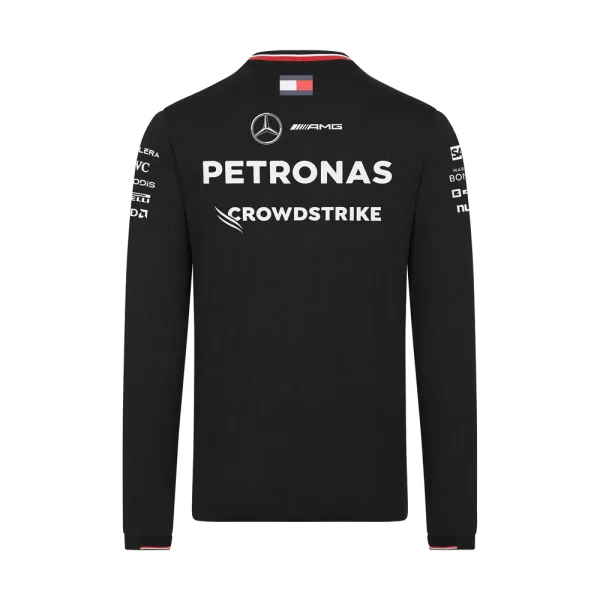 Mercedes driver tee shirt, black, Mens - Image 2