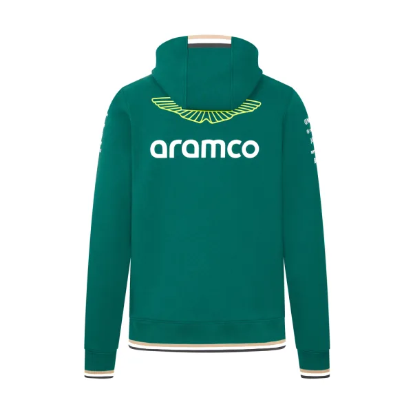 Aston martin team hoodie 2024, green, Mens - Image 2