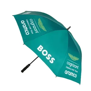 Aston martin team golf umbrella, green