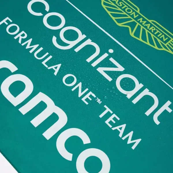 Aston martin team golf umbrella, green - Image 2