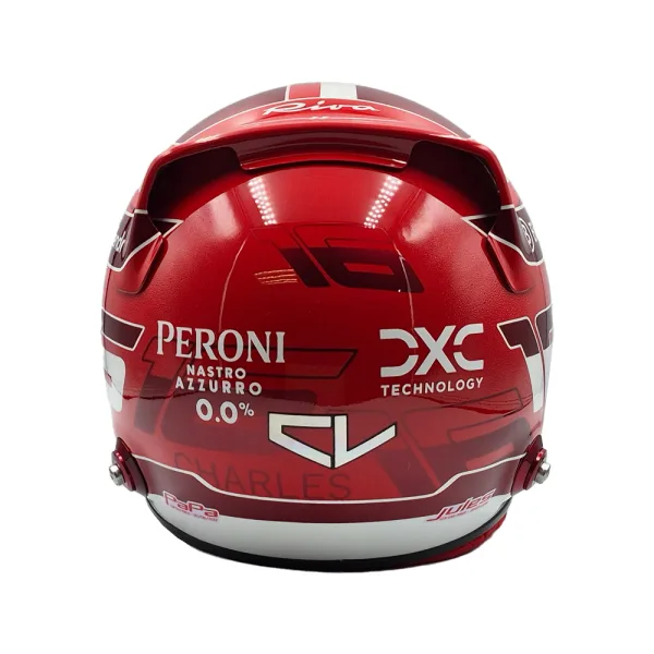 Leclerc 2024 f1 helmet + d/case, 1:1 - Image 6