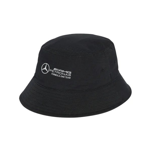 Mercedes f1 classic bucket hat, black