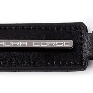 Lamborghini leather keyring
