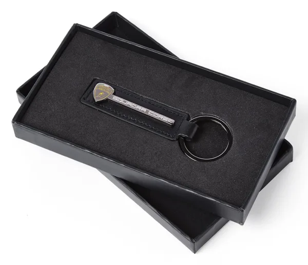Lamborghini leather keyring - Image 3
