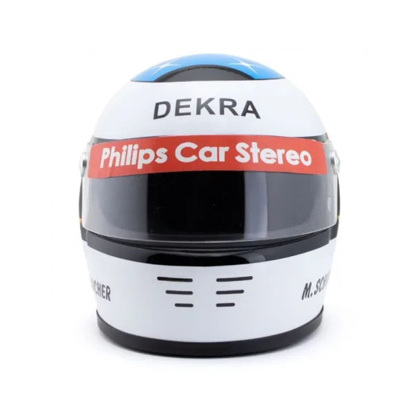 Schumacher mini helmet replica + d/case, 1:2