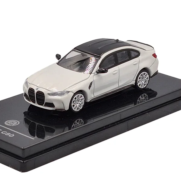 BMW m3 g80 white 1:64 - Image 2