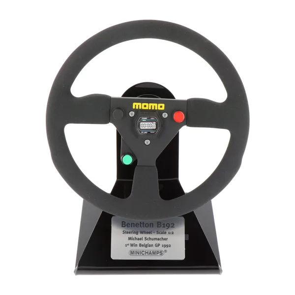 Schumacher mini steering wheel benetton b192 1:2