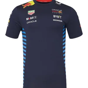 Red bull team tee shirt 2024, sky blue, Mens