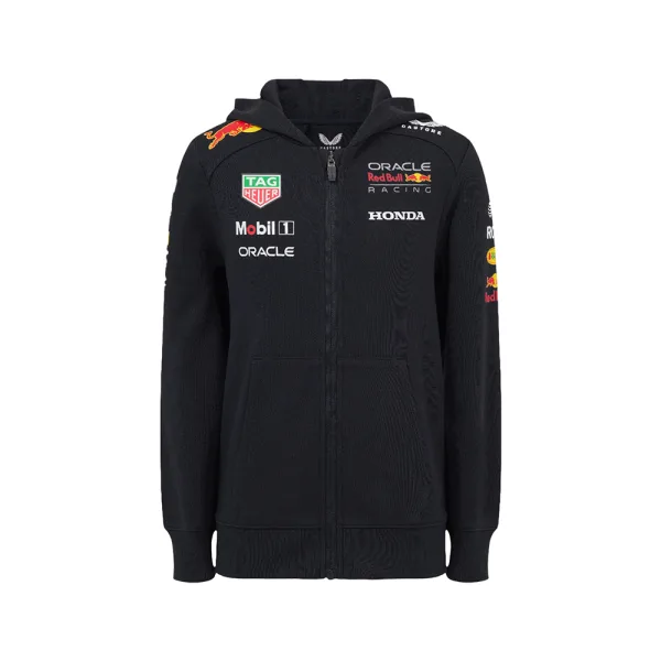 Red bull f1 team full zip hoodie 2025, Unisex