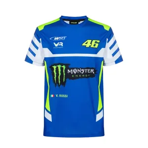 Vr46 wrt monster tee shirt, blue , Mens