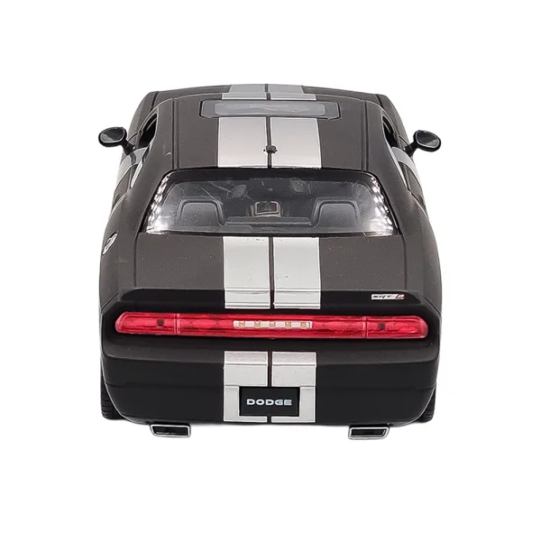 Dodge challenger srt matt black 2012 1:24 - Image 5