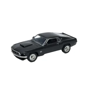 Ford mustang boss 429 black 1969, 1:24