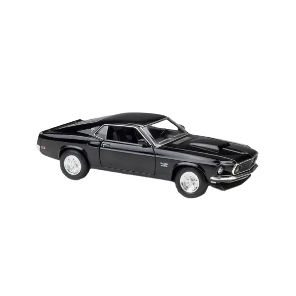 Ford mustang boss 429 black 1969, 1:24 - Image 2