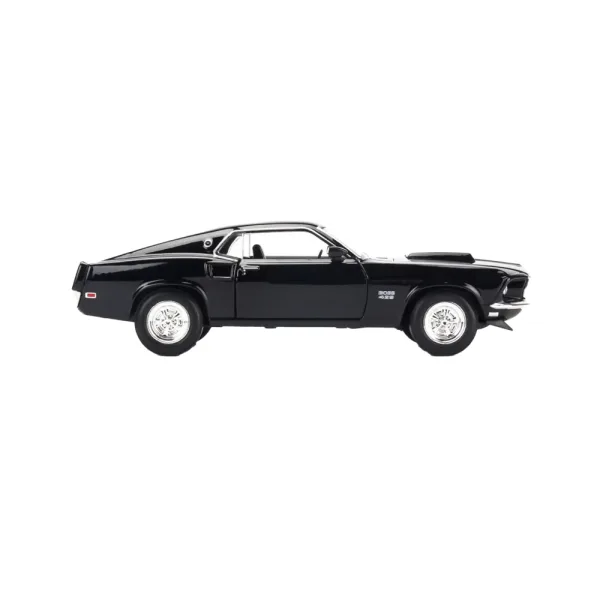 Ford mustang boss 429 black 1969, 1:24 - Image 3