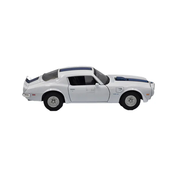 Pontiac firebird trans am white 1972 1:24 - Image 4