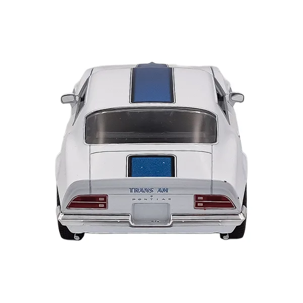 Pontiac firebird trans am white 1972 1:24 - Image 5