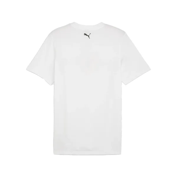 Ferrari big shield heritage tee shirt, white, Mens - Image 2