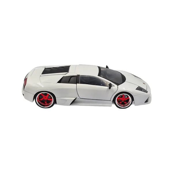Lamborghini murcielago lp640 white  1/24 - Image 3