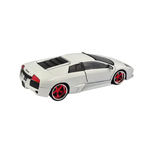 Lamborghini murcielago lp640 white  1/24 - Image 4