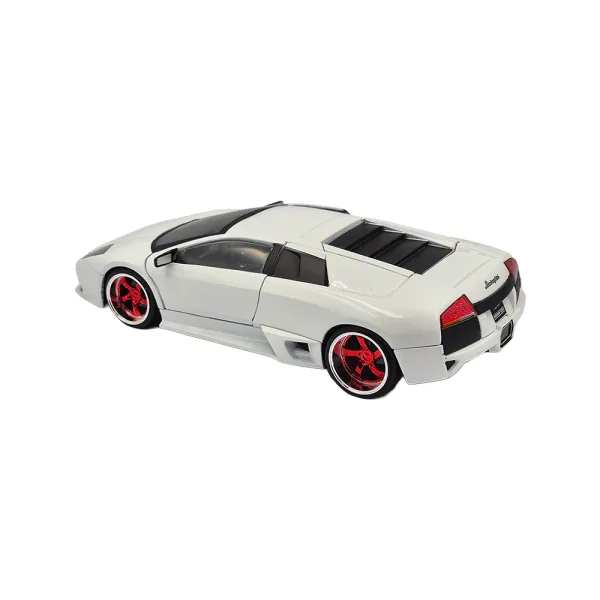 Lamborghini murcielago lp640 white  1/24 - Image 6