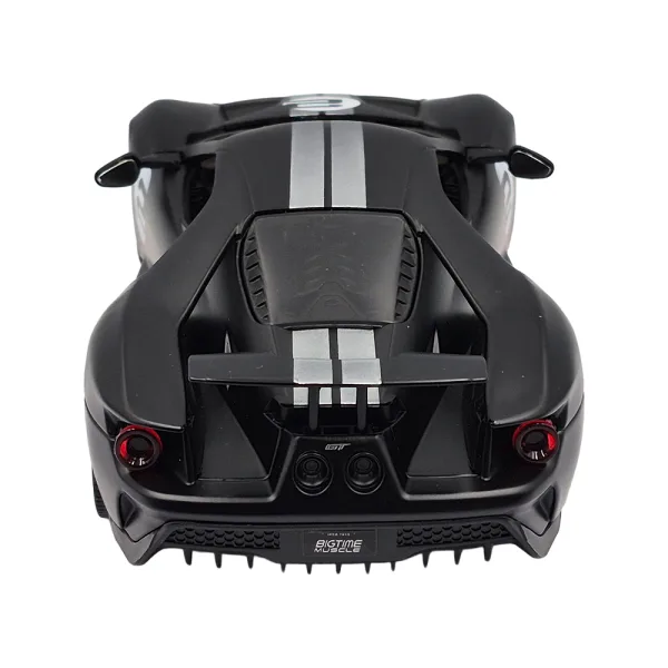 Ford gt matt blk/silver stripe 201 1/24 - Image 5