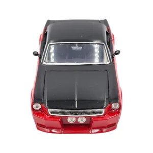 Ford mustang gt bigtime muscle red/blk 1965 1/24
