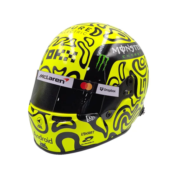 Lando norris 2025 helmet + display case, 1:1 - Image 8