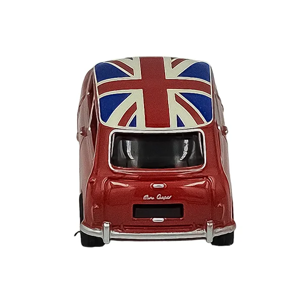 Mini cooper s tartan red w/flag on roof 1964 1:54 - Image 5
