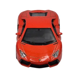 Lamborghini aventador p/back orange 1/38