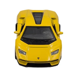 Lamborghini countach lpi 800-4 p/back yellow 1/35