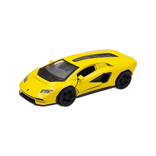 Lamborghini countach lpi 800-4 p/back yellow 1/35 - Image 3