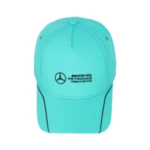 Mercedes base ball cap sheen green , Adult