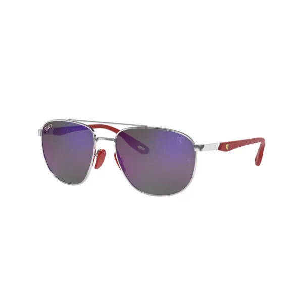Rayban sunglasses grey mirror silver - Image 2