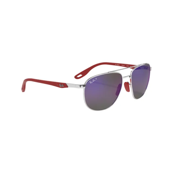 Rayban sunglasses grey mirror silver - Image 3