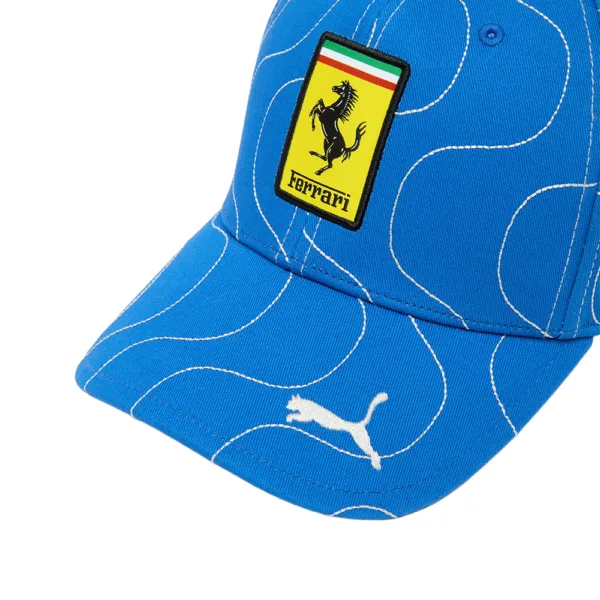 Ferrari monza 2025 baseball cap, blue, Adult - Image 4