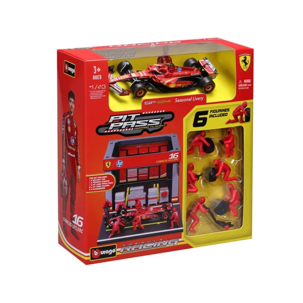 Ferrari F1 SF-24 2024 Pit Pass #16 Leclerc, 1:43