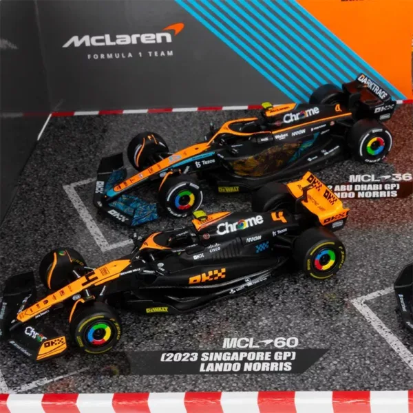 McLaren F1 4Pack Set #4 Norris model cars, 1:43 - Image 2