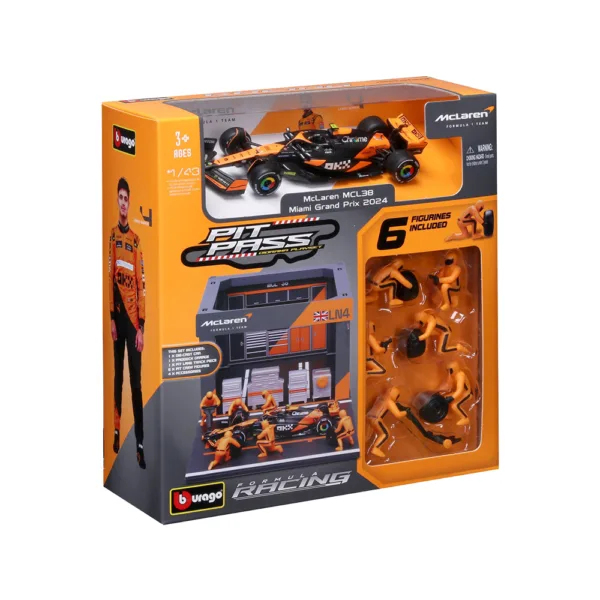 McLaren F1 MCL38 2024 Pit Pass #4 Norris, 1:43 - Image 2